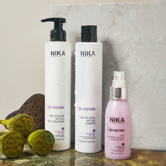 Regenerate your dry hair with Nika Moisturizing Deep Conditioner